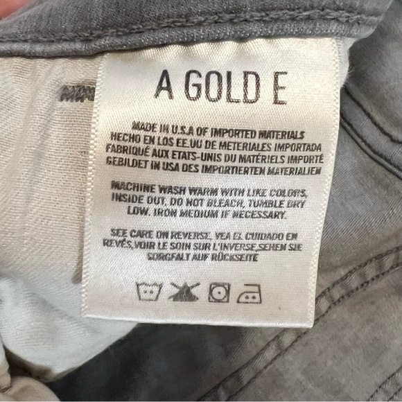Agolde Stretchy High Rise Jeans in Gray size 29 high waist - Picture 13 of 16